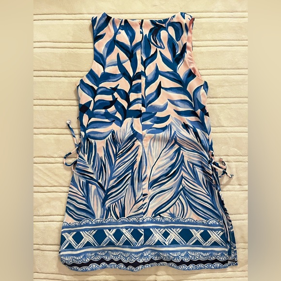Lily Pulitzer Donna romper size 4 in print Pink Tropics Tint Heat Wave - Picture 2 of 4
